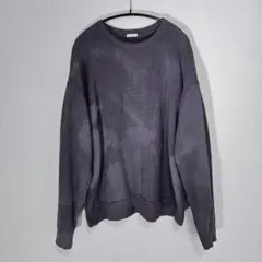 LIDNM リドム SUNBURN FADED SWEATER スウェット