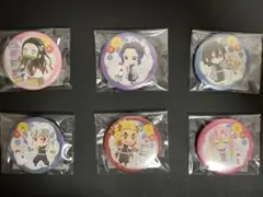 鬼滅の刃　缶バッチ　　胡蝶しのぶ　煉獄杏寿郎　宇髄天元　甘露寺蜜璃