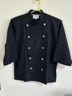 土日限定お値下げ ¥1500→1300 コックコート　黒　M