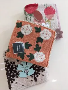 マタノアツコ他タオルハンカチ3枚セット