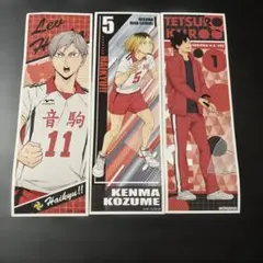 ハイキュー!! 音駒高校 ステッカー 3枚セット