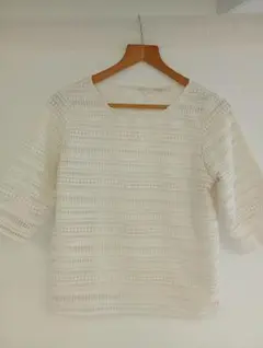 [chocol raffine robe]七分袖ニット[No.000020]