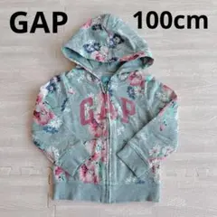 GAP 花柄パーカー100cm