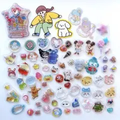 シール おすそ分け 70枚 おはじき ボンボンドロップ 立体 硬いシール