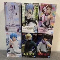 フィギュアまとめ売り(SHALLTEAR・REM・お茶子・ゆきめ・玉藻・鵺野)