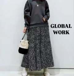 GLOBAL WORK ロングスカート
