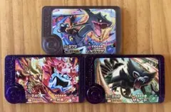 ポケモンフレンダ 第3弾ST ワンダー黒レックウザ・かまどオーガポン・ザルード