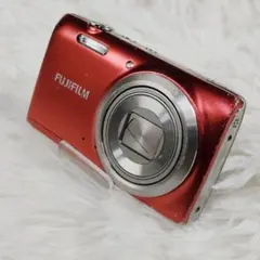 FUJIFILM FinePix JX600 レッド バッテリー 充電ケーブル付 - メルカリ