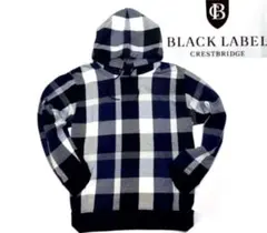 【美品】BLACK LABEL CRESTBRIDGE プルオーバー パーカー 2025年最新】BLACK LABEL CRESTBRIDGE タイプ：プルオーバー