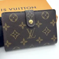 ルイヴィトン 折財布 モノグラム ポルトモネ ビエ ヴィエノワ がま口 ブラウンのサムネイル