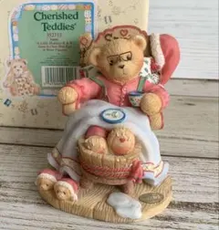 Cherished Teddies サンタの休日 くま クリスマス フィギュリン
