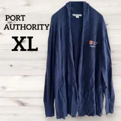PORT AUTHORITY 【XL】ネイビー カーディガン