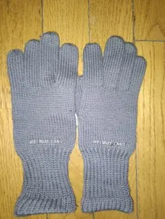 HELMUT LANG グレー ニットグローブ