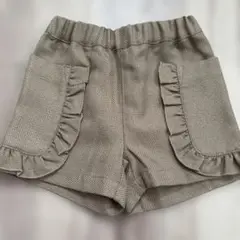 nino ラメ入りショートパンツ