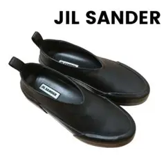 極美品 JIL SANDER ジルサンダー プラットフォーム レザーシューズ ジルサンダー JIL SANDER プラットフォームスニーカー シューズ
