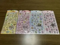 うるちゅるポップシール　サンリオ　4点セット