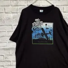 USA製90sヴィンテージTシャツ！シングルステッチ　ブラウン半袖古着XL 4
