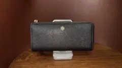 Tory Burch ブラックレザー 長財布