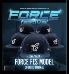 Force Fes 限定品 ネイビーキャップ