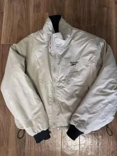 Reebok リバーシブル ジャンパー ベージュ/黒