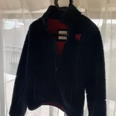 Abercrombie & Fitch フリースジャケット L/14 ネイビー
