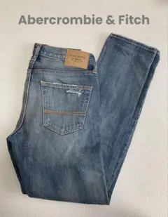 アバクロ A&F デニム ダメージ SKINNY スキニー W30L30