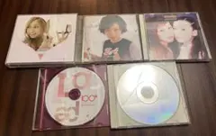 【5枚セット】CDアルバム：女性アーティスト：倖田來未：鈴木亜美：SPEEDなど