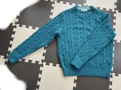 GLOBAL WORK ケーブルニット　メンズ　S