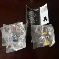 ズートピア2　ガチャガチャ　めじるしアクセサリー　ジュディA・Bのサムネイル