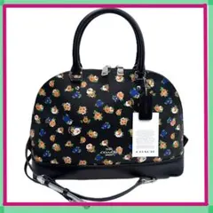 エレガンス】COACH コーチ ティーローズ ドリフター ハンドバッグ 花柄