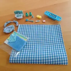 シルバニア　さわやかバスルームの付属品　トイレ小物