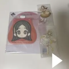 学マス 一番くじ 藤田ことね 倉本千奈 花海佑芽 アクスタ ブランケット