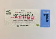 第24回 NOBUTA GROUP マスターズGCレディース 2026
