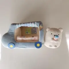 すみっコぐらし ペンペンアイスクリームワゴン しろくま ぬいぐるみ セット