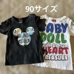 ベビードール　BABYDOLL Disney ミッキー　Tシャツ ２枚セット