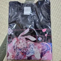 桜ミク×ShibuyaSakuraStage Art by二反田こな　 Tシャツ