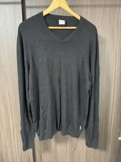 【最終値下！美品】ARMANI COLLEZIONI ブラック Vネックニット