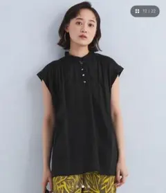 新品タグ付】UNITED ARROWS ノースリーブ ギャザー ブラウス 36 - メルカリ