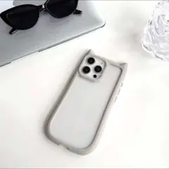 iPhone16 アイフォン16 ケース 可愛い 背面クリア パープル 紫色