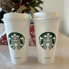 【お値下げしました】Starbucks リユーザブルカップ 2個セット