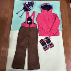 phoenix フェニックス　140 キッズ　 スキーウェアセット　帽子　手袋