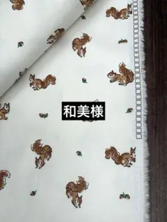 キャスキッドソン　りす　コットンダック