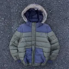 timberland 00s 90s ファー　ダウン　短丈　y2k シティ　希少