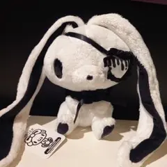 【正規品】グルーミー 汎用うさぎ 手乗り鎮座ぬいぐるみ 白
