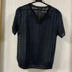 INDIVI濃紺ニットのサムネイル