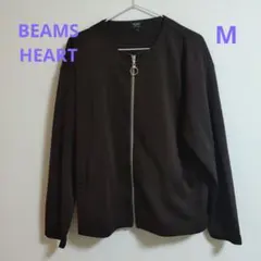 【美品】BEAMS HEART 春　ジャケット　M　ダークブラウンのサムネイル