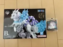 一番くじ ワンピースヤマトB賞 獣変化 -魂豪示像- フィギュアF賞 コースター