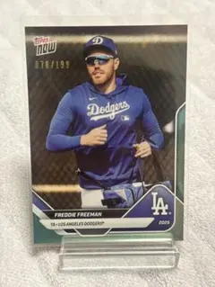 FREDDIE FREEMAN 2025 TOPPS NOW 078/199