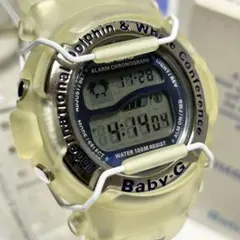 稼働 /新品電池 CASIO カシオ Baby-G イルクジ コラボ