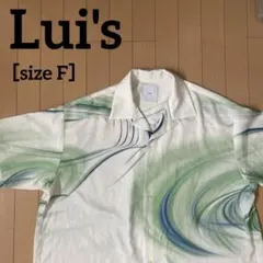 Lui's メンズ 半袖 シャツ F 大きめ ゆったりサイズのサムネイル